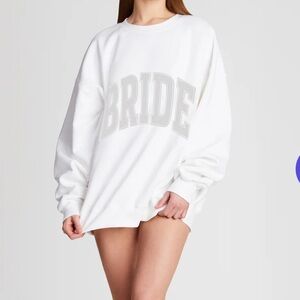 the bar bride oversized hoodie